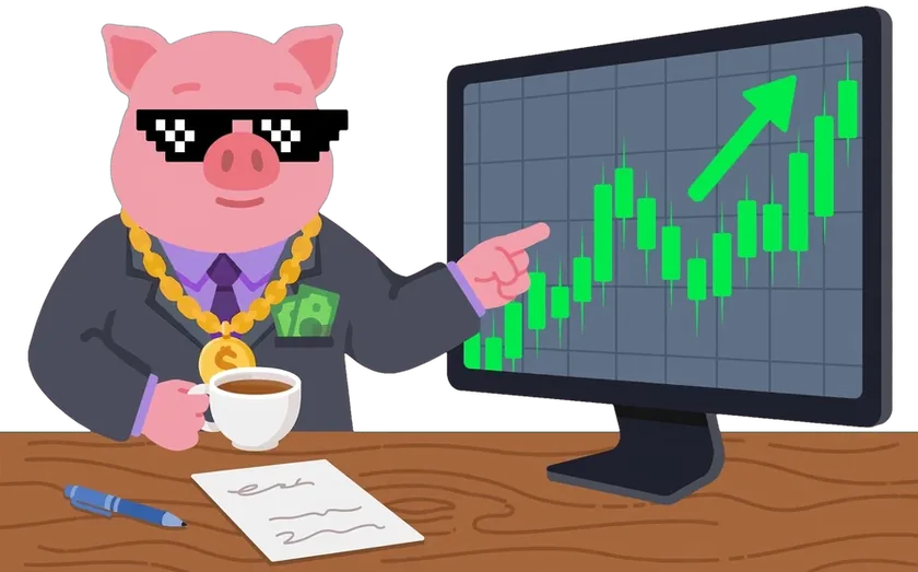 Capi, la mascota de FinanzAcademy