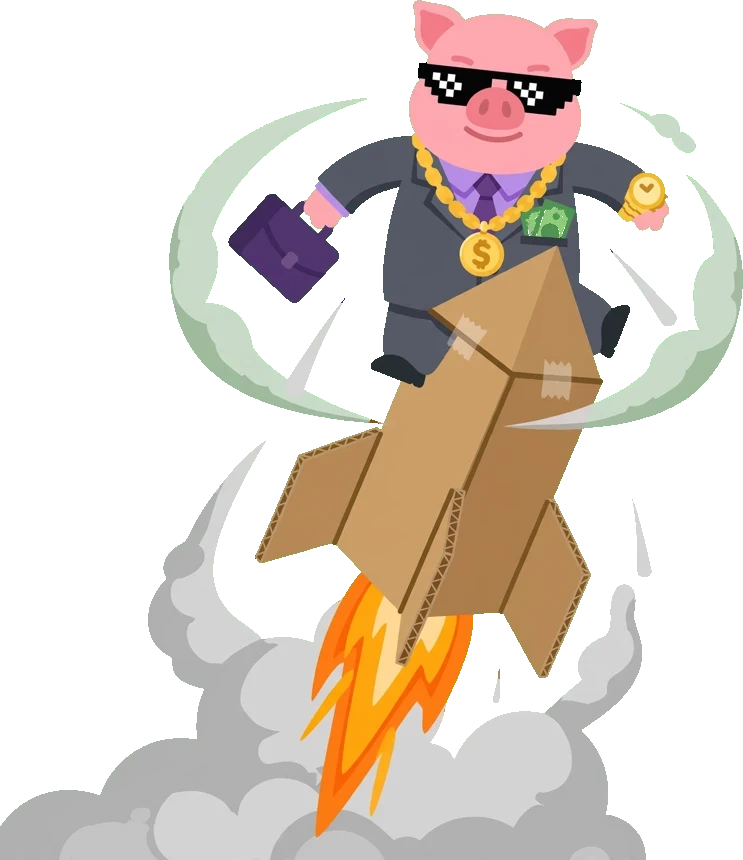 Capi, la mascota de FinanzAcademy