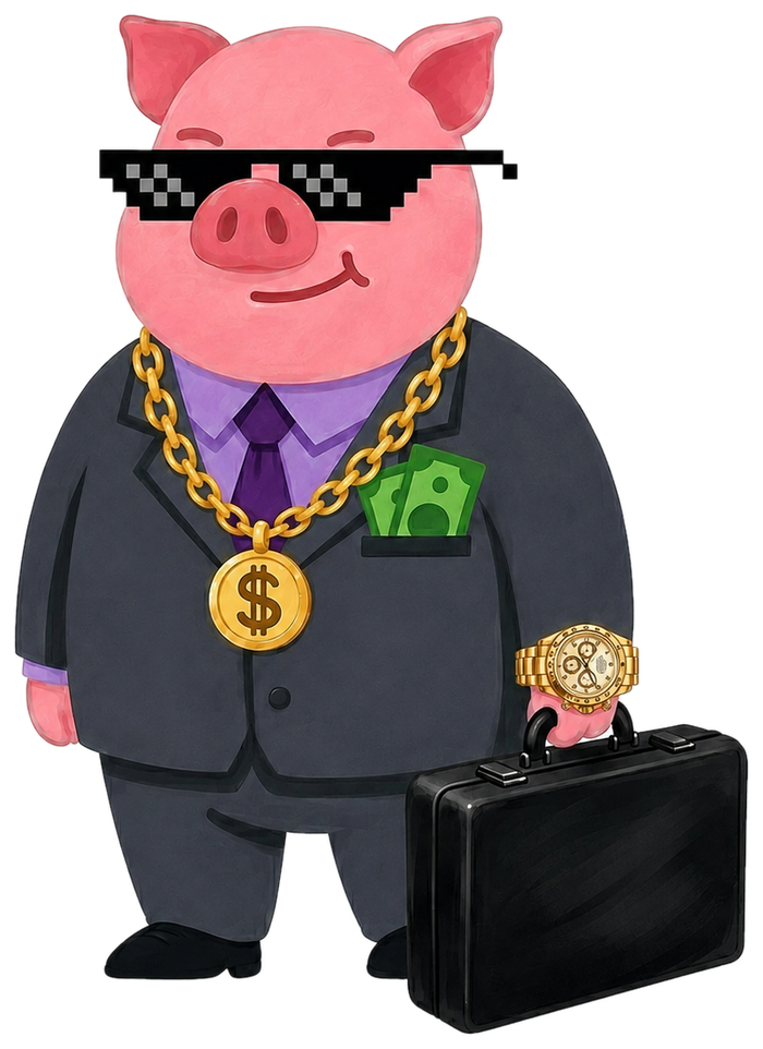 Capi, la mascota de FinanzAcademy